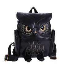 Load image into Gallery viewer, loomrack Whimsy Owl Embossed School Bag Backpacks
