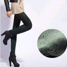 Load image into Gallery viewer, loomrack Wintrex™ - Super Elastic Faux Velvet Winter Leggings Leggings
