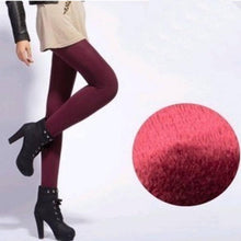 Load image into Gallery viewer, loomrack Wintrex™ - Super Elastic Faux Velvet Winter Leggings Leggings
