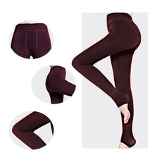 Load image into Gallery viewer, loomrack Wintrex™ - Super Elastic Faux Velvet Winter Leggings Leggings
