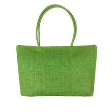 Load image into Gallery viewer, loomrack Women&#39;s Woven Straw Tote Bag - Perfect for the Beach! Shoulder Bags Green
