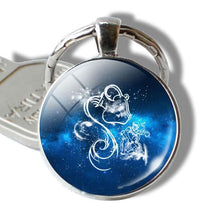 Load image into Gallery viewer, loomrack Zodiac Sign Keyrings Key Chains
