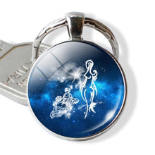 Load image into Gallery viewer, loomrack Zodiac Sign Keyrings Key Chains Virgo
