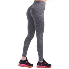 Load image into Gallery viewer, No Pain, No Gain Push Up Breathable Leggings Leggings Deep Gray / S
