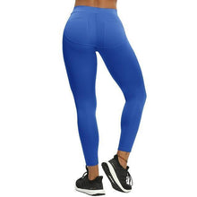 Load image into Gallery viewer, No Pain, No Gain Push Up Breathable Leggings Leggings Patch Blue / S
