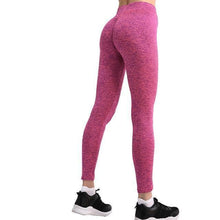 Load image into Gallery viewer, No Pain, No Gain Push Up Breathable Leggings Leggings Rose / S
