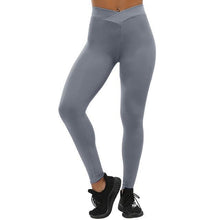 Load image into Gallery viewer, No Pain, No Gain Push Up Breathable Leggings Leggings Solid Gray / S
