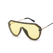 Load image into Gallery viewer, Oversized Mirrored Sunglasses Sunglasses C1
