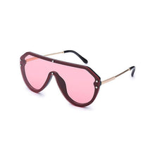 Load image into Gallery viewer, Oversized Mirrored Sunglasses Sunglasses C2
