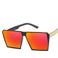 Load image into Gallery viewer, Oversized Reflective Square Sunglasses Sunglasses C4
