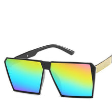 Load image into Gallery viewer, Oversized Reflective Square Sunglasses Sunglasses C8
