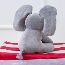 Load image into Gallery viewer, Peek A Boo Elephant Plush Doll Baby Accessories Gray
