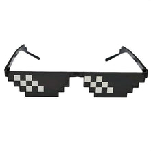 Load image into Gallery viewer, Pixelated Tile Small Lens Night Life Festival Sunglasses Sunglasses C2
