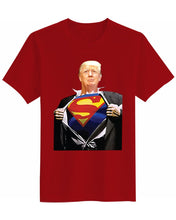 Load image into Gallery viewer, Donald Trump for President Superman  T-Shirt
