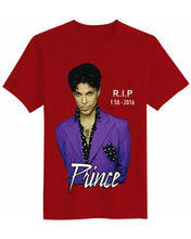 Load image into Gallery viewer, Prince R.I.P Purple Unisex T-Shirt
