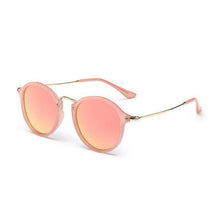 Load image into Gallery viewer, Retro Round Metal Frame Sunglasses Sunglasses C11Pink BarbiePink
