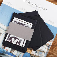 Load image into Gallery viewer, RevoDime™ Minimalist Magnetic Modular Wallet Wallet Black
