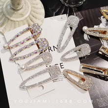 Load image into Gallery viewer, Rhinestone Hair Clip Barrettes Hair Accessories 1
