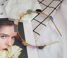 Load image into Gallery viewer, Seashells &amp; Stones Headbands Headbands Stones
