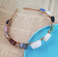 Load image into Gallery viewer, Seashells &amp; Stones Headbands Headbands Stones
