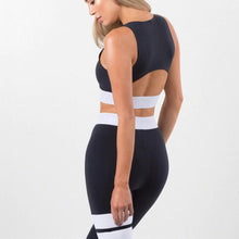 Load image into Gallery viewer, Solid Workout 2-Piece Set Leggings Black / S
