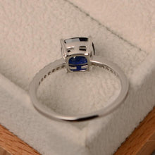 Load image into Gallery viewer, Square Birthstone Ring Rings 6 / LB
