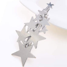 Load image into Gallery viewer, Star Barrettes Hair Clips HairClips Golden
