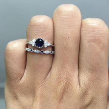 Load image into Gallery viewer, Sublime Queen Emerald May Birthstone Rings 5 / Y011 Green
