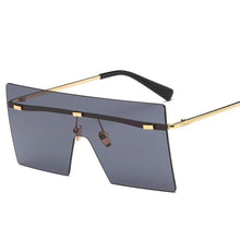 Load image into Gallery viewer, Ultra-edgy Square Flat Sunglasses Sunglasses 01
