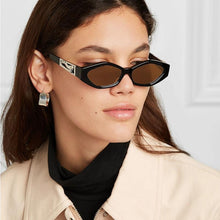 Load image into Gallery viewer, Vintage Cat Eye 3D Anti-UV Sunglasses Sunglasses Black All Grey

