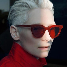 Load image into Gallery viewer, Vintage Framed Cat Eye Shades Sunglasses red

