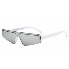 Load image into Gallery viewer, Vintage Rimless Cat Eye Sunglasses Sunglasses C1 black white

